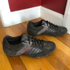 Geox Respira Leather / Suede Sports Sneakers